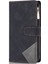 Renk Ekleme Baskı Çizgileri Tasarım Deri Telefon Kapağı Cüzdan Stand Kılıfı Samsung Galaxy Z Kat3 5g-Black Için Fermuar Cepi (Yurt Dışından) 2
