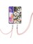 Yb Imd-11 Serisi Samsung Galaxy A23 5g (Global Versiyon)/4g, Yumuşak Tpu Imd Anti-Giyim Anti-Şık Çiçek Deseni Elektraplatma Kapağı LANDARD-HC001 Yeşil Gardenya (Yurt Dışından) 1