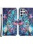 Desen Baskı Çapraz Doku Deri Kılıf Stand Samsung Galaxy S22 Ultra 5g-Mandala Çiçeği Için Damla Dayanıklı Telefon Kapak Kabuğu (Yurt Dışından) 1