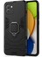Samsung Galaxy A03 Için (166.5 x 75.98 x 9.14MM) Tpu+Pc Şok Geçirmez Koruma Kasası Askeri Sınıf Zırh Yüzük Tutucu Arka Kapak Black (Yurt Dışından) 1