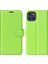 Litchi Doku Iyi Korumalı Pu Deri Folio Kasa Manyetik Toka Telefon Kapağı Samsung Galaxy A03 (166.5 x 75.98 x 9.14MM) Için Stant Cüzdanı (Yurt Dışından) 1