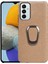 Samsung Galaxy M23 Için 5G/F23 5g Petek Dokusu Şok Geçirmez Pu Deri Kaplama Iç Pc Koruyucu Telefon Kickstand-Sarı ile (Yurt Dışından) 1