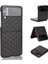 Samsung Galaxy Z Flip3 Için 5g Rhombus Baskılı Katlanır Telefon Kılıf Anti Dalgalı Pu Deri Kaplamalı Pc Kapak Black (Yurt Dışından) 1