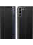 Samsung Galaxy S22 Için 5g Stand Folio Flip Cover Pu Derisi Otomatik Absorlanmış Telefon Kılıfı View Window-Black (Yurt Dışından) 1