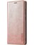 Güçlü Manyetik Otomatik Kapanış Pu Deri+Tpu Stand Samsung Galaxy A53 5g-Pink Için Cüzdan Telefon Vaka Telefon Kabuğu (Yurt Dışından) 2