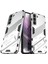 Samsung Galaxy S22+5G-WHITE Için Kickstand ile Yumuşak Tpu+Sert Pc Back Telefon Kapağı Kickstand ile Çizelge Karşıtı Cep Telefonu Kılıfı (Yurt Dışından) 1