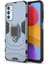 Samsung Galaxy M13 Için 4g Ring Tutucu Kickstand Hibrid Pc+Tpu Kapak Şok Geçirmez Akıllı Telefon Koruyucu Kılıf Vaka-Mavisi (Yurt Dışından) 1