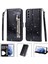 Flash Powder Fermuar Cep Cüzdanı Flip Deri Telefon Kılıfı Samsung Galaxy S21 4g/5g-Black (Yurt Dışından) 1