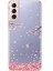 Samsung Galaxy S22+5G-PINK Çiçeği Için Desen Baskı Dayanıklı Ince Yumuşak Tpu Cep Telefon Kılıfı Kapak (Yurt Dışından) 1