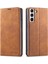 Serisi Yumuşak Tpu Iç Kasa Samsung Galaxy S22+5G-BROWN Için Cüzdan Standı ile Cilt Touch Pu Deri Kapak (Yurt Dışından) 1