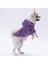 Lila Kanguru Cepli Kedi-Köpek Hoodie- Sweatshirt Kedi Köpek Kıyafeti 2