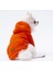 Turuncu Kanguru Cepli Kedi-Köpek Hoodie- Sweatshirt Kedi Köpek Kıyafeti 1