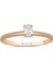 0.26 Ct F-G Si 1.87 gr 14 K Jwd Oval Yüzük 1