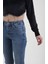 Fransız Kadife Eteği Zincirli Crop Bluz 2
