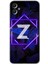 Samsung Galaxy A05 Kılıf Hd Desen Baskılı Kılıf - Dark Neon Yaprak Z Harfi 1