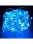 10 Metre Su Geçirmez Parlak Canlı Mavi Işık Micro Dökme LED Ultra Mavi Pilli LED Işık Sabit Yanar 1