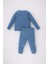 Erkek Bebek Dinazor Baskılı Uzun Kollu Fitilli Kaşkorse Pijama Takımı C0731A524SP 5