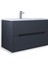 Madrid 80 cm Mdf Banyo Lavabolu Alt Dolap 1