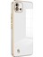 Realme C11 2021 Kılıf Olive Plated Beyaz 1