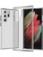 Tpu+Pc Hybrid Telefon Kılıfı 3.0mm Kalınlaştırılmış Damla Dirençli Şeffaf Telefon Koruyucusu Samsung Galaxy S22 Ultra 5g-Transparent (Yurt Dışından) 2
