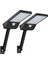2pcs Güneş Enerjili Dış Mekan Duvar LAMBASI-48LED Siyah Ikili Paket (Yurt Dışından) 1