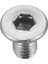 M3 x 6mm Altıgen Soket Havşa Düz Başlı Vida Cıvataları 150 Adet (Yurt Dışından) 4