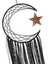Yarım Ay Dreamcatcher El Yapımı Dream Catcher Net Tüyler Ev Duvar Asılı ve Bar ve Parti Dekorasyonu (Yurt Dışından) 2