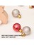 30 Adet Noel Ağacı Topu Süsler Set Kırılmaz Dekor Topları Tatil Partisi Için Zarif Asılı Baubles Set - Pembe (Yurt Dışından) 3