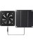 Güneş Paneli Fan Kiti Hava Havalandırma Fanı Hava Koşullarına Dayanıklı 5W Mini Güneş Paneli Egzoz Fanı Tavuk Kümesi Için Evcil Hayvan Evleri Rv (Yurt Dışından) 4