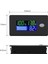 2x Kapasiteli Monitör, 10-100V Metre, 12V 24V 48V Yüzde Gerilim Fahrenheit Sıcaklık Göstergesi Ölçer (Yurt Dışından) 3