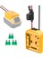 Akülü Tekerlekler Adaptörü Dewalt 18 V/20 V Lityum Dıy Adaptörü ile On/off Anahtarı Sigorta Dıy Rc Oyuncak Arabalar (Yurt Dışından) 5