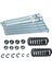 15685040 Kapı Menteşe Pimi ve Burç Kiti Aracı Chevy Gmc C1500 C2500 C3500 K1500 K2500 K3500 Kamyon 1988-1999 (Yurt Dışından) 2