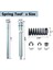 15685040 Kapı Menteşe Pimi ve Burç Kiti Aracı Chevy Gmc C1500 C2500 C3500 K1500 K2500 K3500 Kamyon 1988-1999 (Yurt Dışından) 3