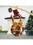Ev Dekorasyonu Çelenk Kolye LED Çelenk Duvar Asılı Noel Çelenk Dekorasyonu (Üçgen Rattan Daire) (Yurt Dışından) 5