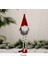9 Paket Noel Yüzü Olmayan Uzun Bacak Gnome Santa Noel Ağacı Asılı Damla Süs Bebek Süslemeleri Ev Kolye Hediyeler Için (Yurt Dışından) 2