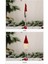 9 Paket Noel Yüzü Olmayan Uzun Bacak Gnome Santa Noel Ağacı Asılı Damla Süs Bebek Süslemeleri Ev Kolye Hediyeler Için (Yurt Dışından) 4