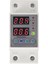 Din Ray Çift Ekran Ayarlanabilir Aşırı Gerilim Akım ve Düşük Gerilim Koruyucu Cihaz Koruyucu Röle 60A 220V 230V (Yurt Dışından) 4