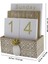 Ahşap Flip Masa Blokları Takvim, Sürekli Tahta/masa Takvimi Ekranı, Ev/ofis Dekorasyonu Için, 11.5X6.5X14.5CM,C (Yurt Dışından) 3