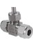 Ayarlanabilir Iğne Vana Od 8mm Boru Paslanmaz Çelik 304 Yüksek Basınçlı Aside Dayanıklı Düz Kart Seti Vinç (Yurt Dışından) 5