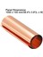 3x Bakır Sac Rulo, Metal Folyo Plaka 1000MM x 100MM x 0,01MM (Yurt Dışından) 4