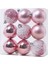 36 Pcs Noel Top Süsler Noel Ağacı Süsleri Ev Yeni Yıl Partisi Dekoru Için Asılı Toplar - 2.36 Inç, Pembe (Yurt Dışından) 2