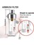 Airbrush Aracı Hat Içi Hava Filtresi ve Airbrush ve Hortumlar Bağlantısı Için 1/8 Inç Dişi Dişli Yağ Su Ayırıcı (Yurt Dışından) 3