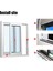 2 Adet 33FT/10M Kendinden Yapışkanlı Sızdırmazlık Şeridi Windows Kapılar Için Yalıtım Şeridi Ses Yalıtımı, Rüzgar Geçirmez, 0.35 Inçx0.6 Inç (Yurt Dışından) 5