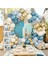 Baby Shower Lüks Parti Kutlama Seti; Baby Kutulu Balon Zincir Set 3