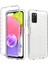 Samsung Galaxy A03'LER (164.2 x 75.9 x 9.1mm) Için Çıkarılabilir 2'si Tasarım Gradyan Renk Kasası Tarafı Kaymaz Net Tpu+Pc Telefon Kabuğu -Transparent (Yurt Dışından) 1