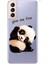 Samsung Galaxy S22 5g-Panda Için Yumuşak Olmayan Yumuşak Tpu Desen Baskı Anti-Drop Koruyucu Telefon Kılıfı Kapağı (Yurt Dışından) 1