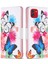Samsung Galaxy A03 Için (166.5 x 75.98 x 9.14MM) Pu Deri Cüzdan Kılıf Deseni Baskı Manyetik Kapatma Stand Özellik Flip Flip Cover-Two Kelebekler (Yurt Dışından) 1