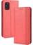 Samsung Galaxy A31-KIRMIZI Için Retro Otomatik Emici Özel Tasarım Deri Kapağı (Yurt Dışından) 2