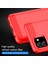 1.8mm Fırçalanmış Yüzey Tpu Kasası Ultra Şok Emme Emniyetli Hava Yastığı Karbon Fiber Doku Samsung Galaxy A03 (166.5 x 75.98 x 9.14MM) (Ab Versiyonu) -Red Için (Yurt Dışından) 2