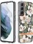 Elektrokaplatma Imd Iml Tpu Kasa Şeffaf Temel Çiçek Desenleri Samsung Galaxy S22 5G-HC001 Yeşil Gardenya Için Telefon Kapağı (Yurt Dışından) 1